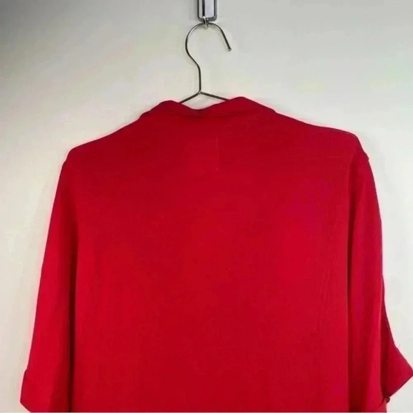 For Days Cherry Red SS Utility Romper - Picture 5 of 8